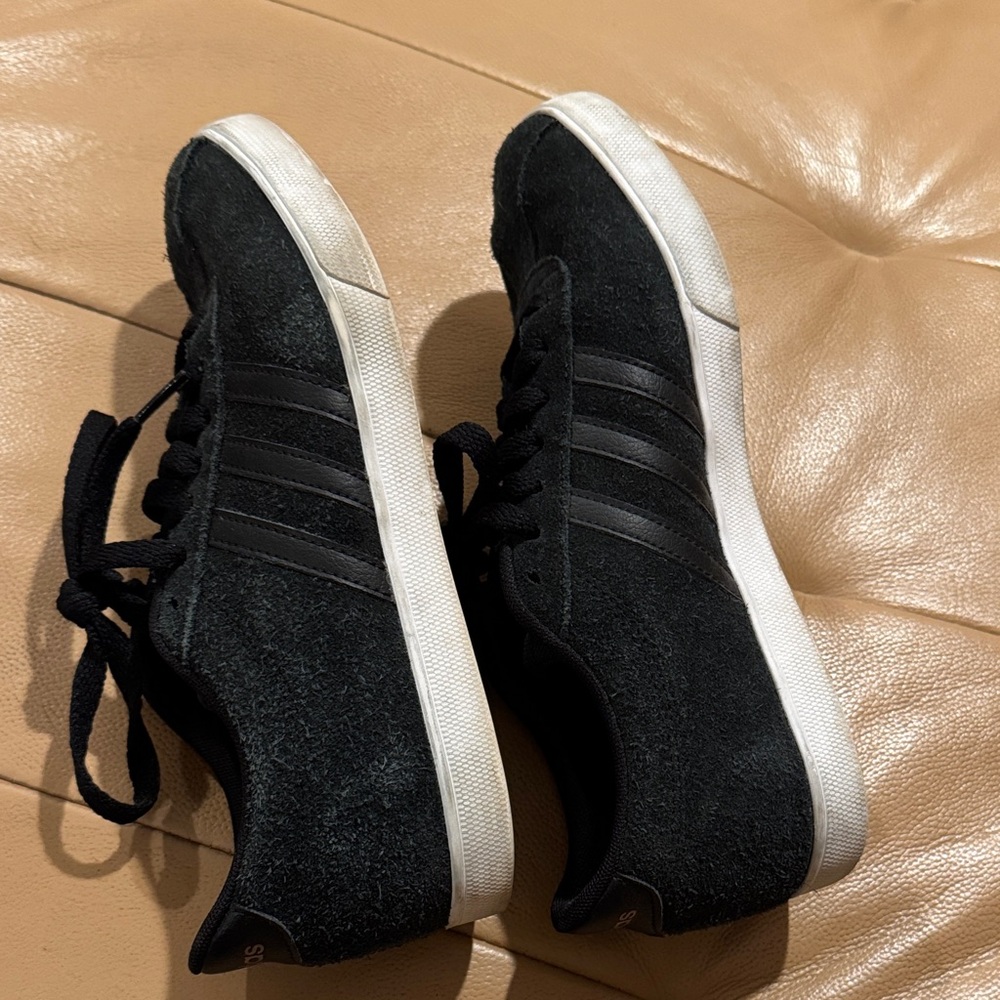 Adidas Black Suede Casual Sneakers - Picture 7 of 7